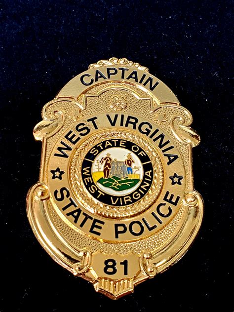 West Virginia State Police Captain Gode - COLLECTORS-BADGES.COM