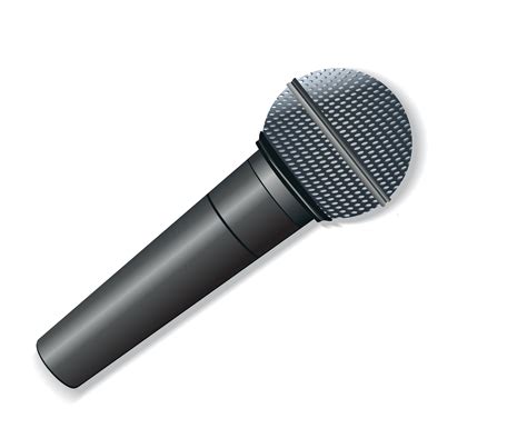 Microphone, vector, illustration | Object Illustrations ~ Creative Market