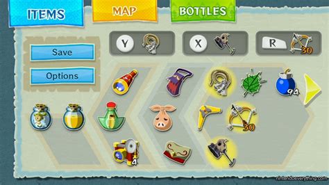 The Wind Waker HD gets updated item menu - Zelda Dungeon