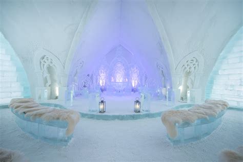 An Ice Bar, Luxury Suites and An Ice Chapel: A Look Inside Quebec's Ice Hotel