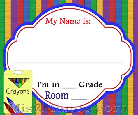 Student Name Tags Teacher's Apple School Tags Digital - Etsy