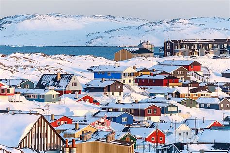 The Largest Cities of Greenland - WorldAtlas.com