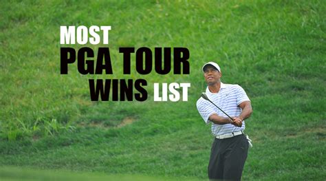 Most PGA Tour Wins - Athlon Sports