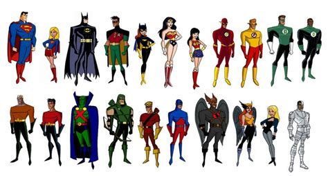 DC Comics (My Multiverse in DCAU Style) by CamiloSama on DeviantArt | Justice league, Justice ...