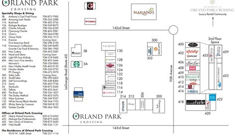 Orland Park Crossing (31 stores) - shopping in Orland Park, Illinois IL 60462 - MallsCenters