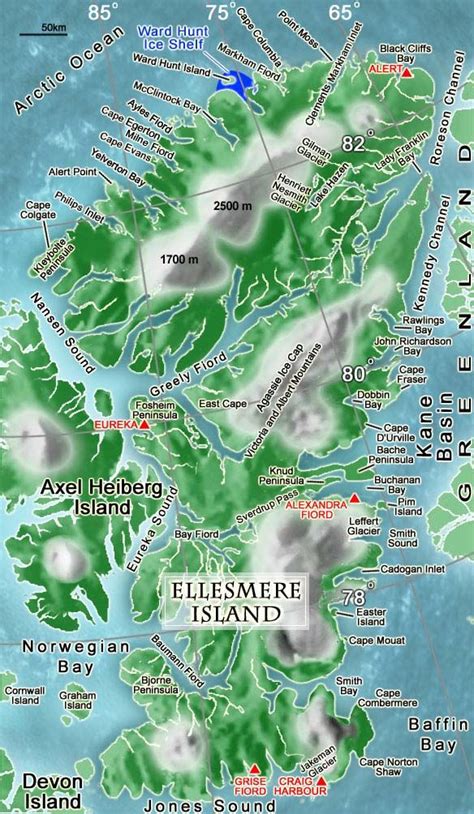 Ellesmere Island | Ellesmere island, Ellesmere, Island