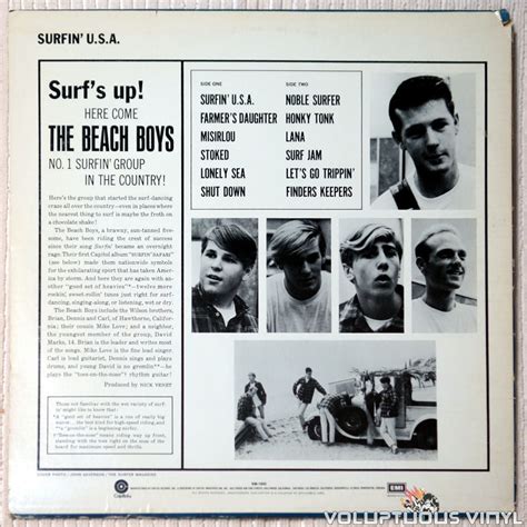 The Beach Boys ‎– Surfin' USA (1976) Vinyl, LP, Album, Reissue ...