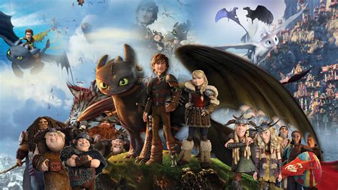 How To Train Your Dragon Trilogy Wallpaper by Thekingblader995 on DeviantArt