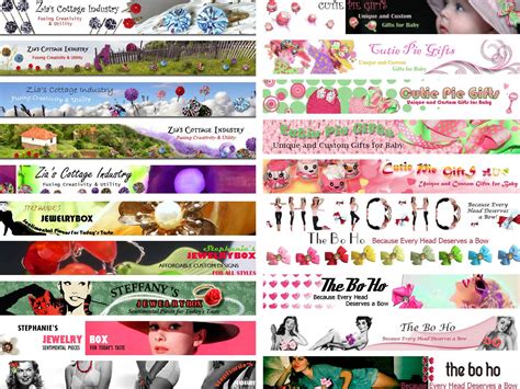 Etsy Shop Banners #ea33 – Advancedmassagebysara With Free Etsy Banner Template - Best Sample ...