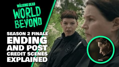 Walking Dead World Beyond Season 2 Finale Ending & Post Credit Scene ...