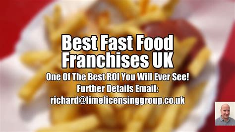 Best Fast Food Franchises UK - YouTube