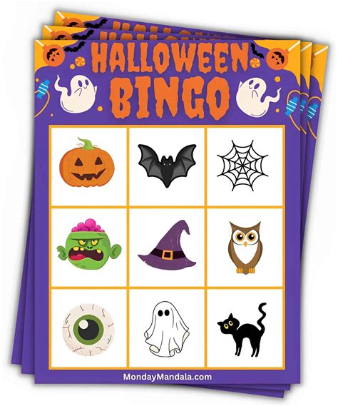 180 Halloween Bingo Cards (Free PDF Printables)