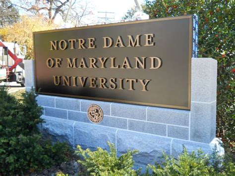 Gateway at the Notre Dame of Maryland University | Campus Wayfinding ...