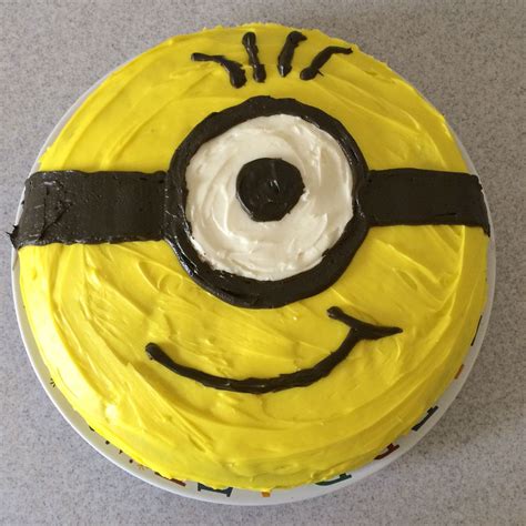 Easy Minion Birthday Cake Recipe | The Cake Boutique