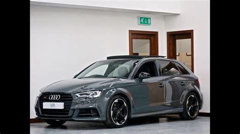 Audi S3 2.0 TFSI Black Edition Sportback S Tronic QUATTRO 310 BHP! 2018 / 67 REG - YouTube