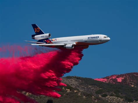 Photos Show Firefighting DC-10 Aircraft During Busy Fire Season ...