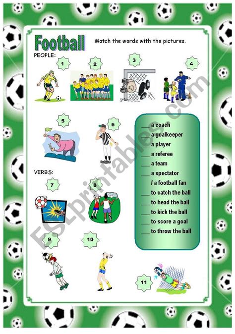 Football Vocabulary Flashcards | ubicaciondepersonas.cdmx.gob.mx