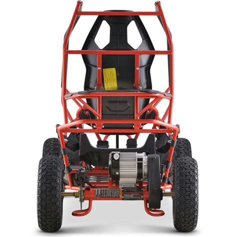 MotoTec Maverick 36V 1000W Go Kart | Electric go kart, Go kart, Roll cage