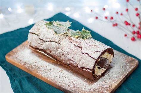 Classic Chocolate Yule Log Recipe