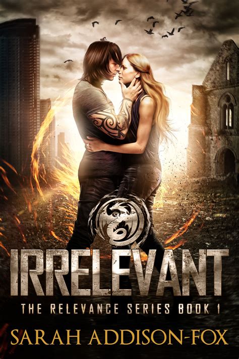 Cover Reveal: Irrelevant | Dystopian romance, Book tours, Premade book ...