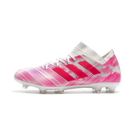 adidas Messi Nemeziz 18.1 FG Pink White