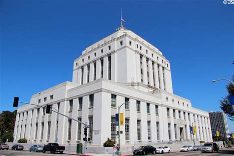 Alameda County Court House built by WPA. Oakland, CA.