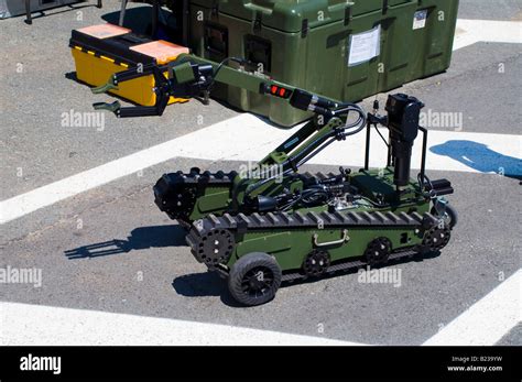 A bomb disposal robot Stock Photo - Alamy