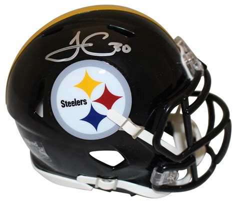 James Connor Autographed/Signed Pittsburgh Steelers Mini Helmet Beckett – Denver Autographs