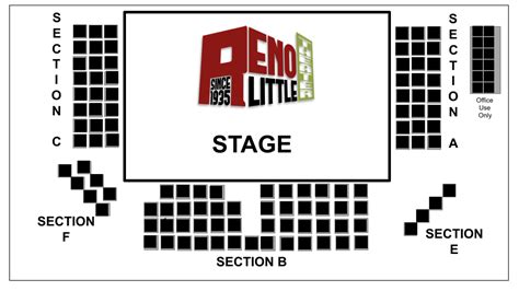 Reno Little Theater | Description - Reno Little Theater Main Stage