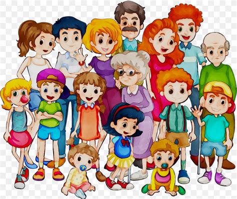 Family Picture Drawing Cartoon ~ Happy Cartoon Family With One Child ...