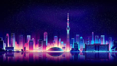 WALLPAPERS HD: Tokyo Cityscape