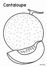 Cantaloupe Coloring Pages Free Printable PDFs  WakeTheKids sketch template