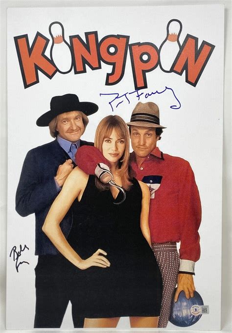 Peter & Bobby Farrelly Signed Autographed Kingpin Movie Poster 12x18 ...