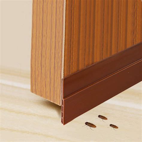 Door Sweep Weather Stripping Under Door Draft Stopper Direct Energy Saver for Door Bottom Seal ...