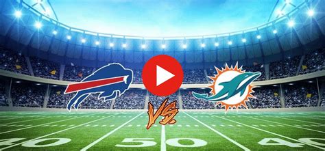 Buffalo Bills vs. Miami Dolphins live streaming 8 January 20 | Group ...