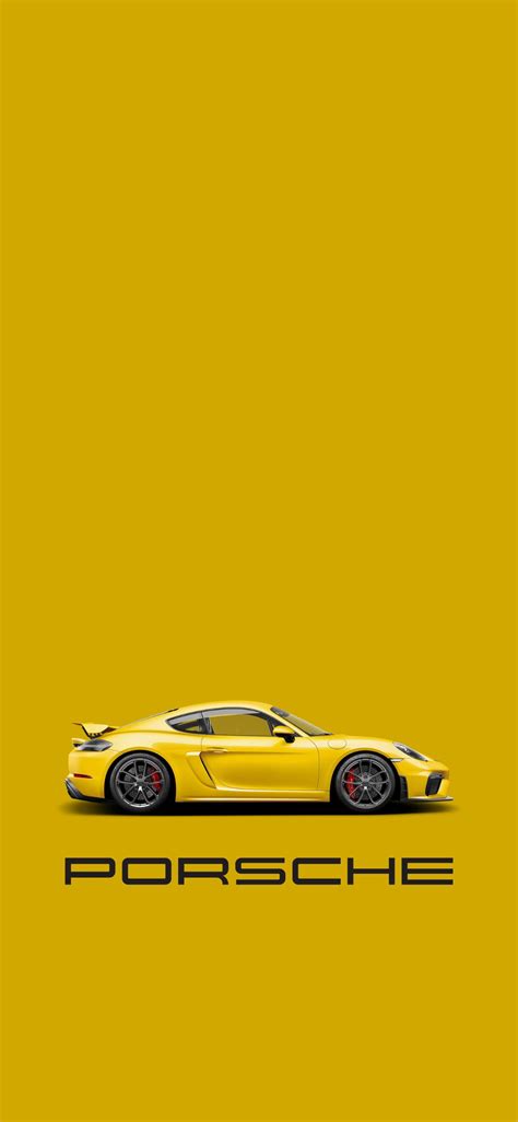 iPhone 12 Wallpaper - Porsche Cayman 718 GT4 : r/Porsche