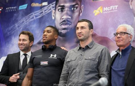 Photo Gallery | Anthony Joshua vs. Wladimir Klitschko NYC Presser ...