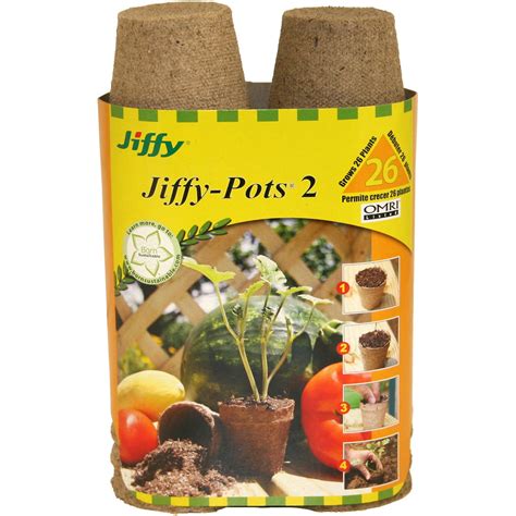 Jiffy JP226 2-1/4" Jiffy Pots, 26 Count - Walmart.com