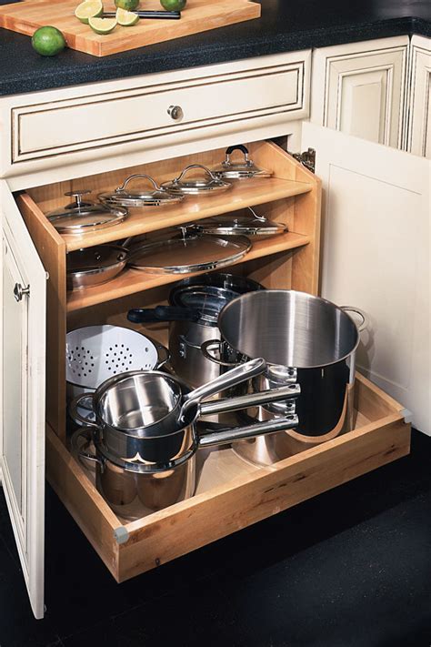 Base Pots and Pans Organizer - Diamond Cabinetry