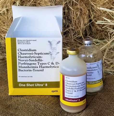 Cattle Vaccine, Zoetis One Shot Ultra 8, 50 dose (in store pick-up only) - hearnestore