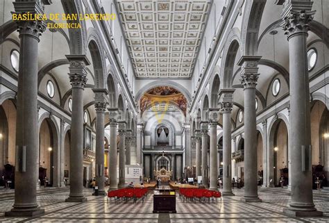 Basílica de San Lorenzo #Florencia En esta magnífica obra ...