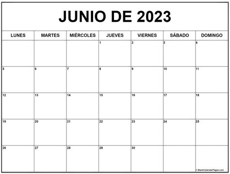 Calendario Junio Y Julio 2023 Para Imprimir - IMAGESEE