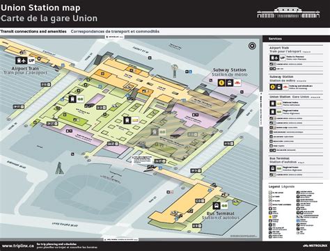 Union Station Subway Map