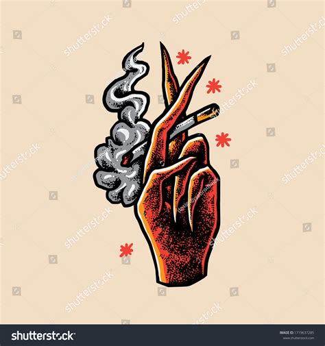 Vektor Stok Death Hand Symbol Design Illustration (Tanpa Royalti) 1719637285 | Shutterstock