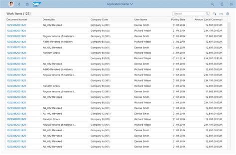 Worklist Floorplan | SAP Fiori for Web Design Guidelines