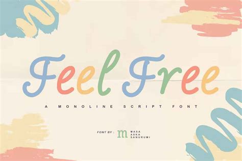 Feel Free Font - Dfonts