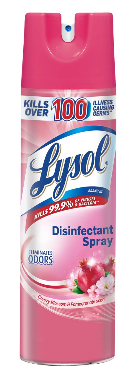 Lysol Disinfectant Spray, Brand New Day, Green Apple & Aloe, 19oz ...