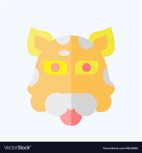 Icon jaguar related to animal symbol flat style Vector Image