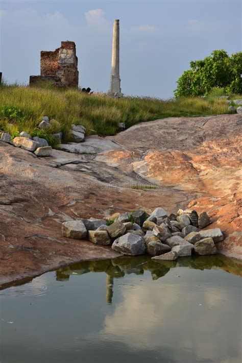 Namakkal, Tamilnadu - India - October 17, 2018: Waterbody at the ...