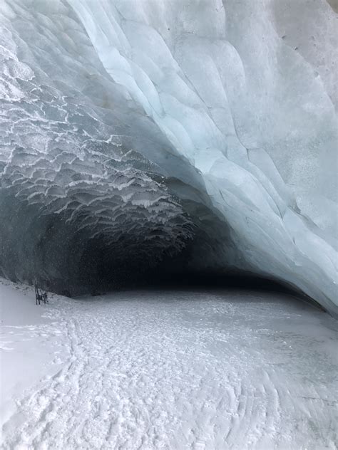 Hiking to Castner Glacier Ice Cave - OurBigBackyard